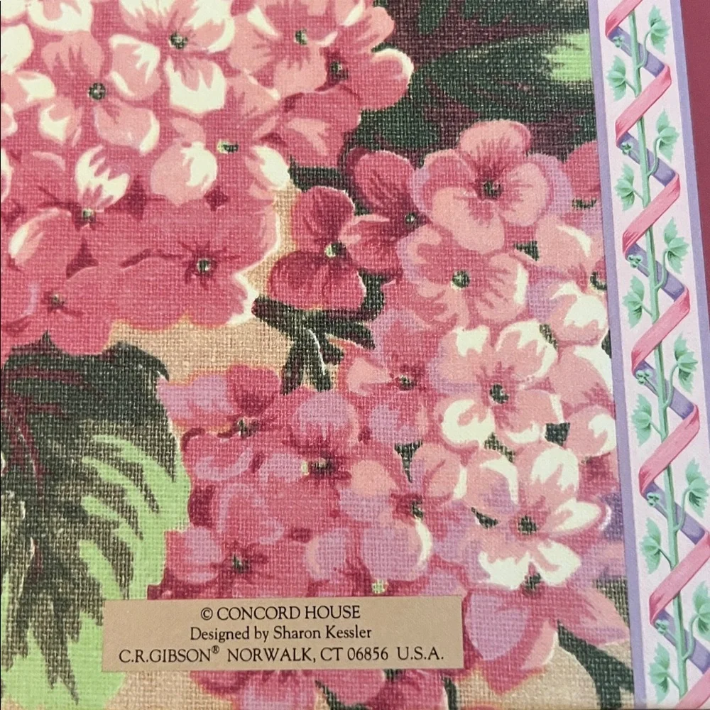Whimsical Lantern Scene and Floral Hardcover Journals (set of 2 journals)